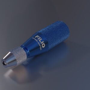 Diesen Spindeladapter Filio verwendet man um kleine und feine Polierwerkzeuge auf einem großen Poliermotor zu nutzen.