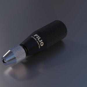 Diesen Spindeladapter Filio verwendet man um kleine und feine Polierwerkzeuge auf einem großen Poliermotor zu nutzen.